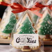 Cookies Backed With Love Heart Custom Name ラバースタンプ