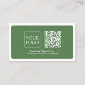 Cookies Bakery Baker Coffee Shop Homemade Business ロイヤリティカード (裏面)