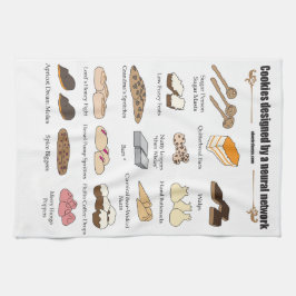 Cookies by AI Weirdness - Kitchen towel キッチンタオル