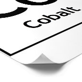 CoOKIEs Chemistry Periodic Table Words Element Sym ポスター (角)