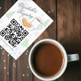 Cookies & Cocoa Baby Shower Registry エンクロージャーカード