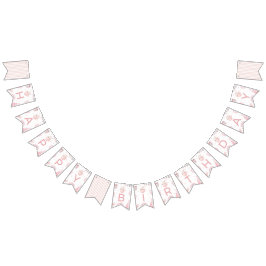 Cookies & Cocoa Birthday Banner バンティングフラッグ