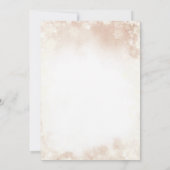 Cookies & Cocoa Christmas 3rd Birthday Party 招待状 (裏面)