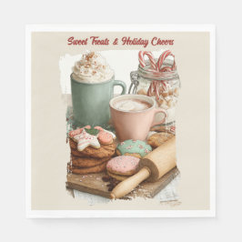 Cookies, Cocoa & Christmas Cheer スタンダードランチョンナプキン