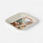 Cookies, Cocoa & Christmas Cheer ペーパープレート (傾斜あり)