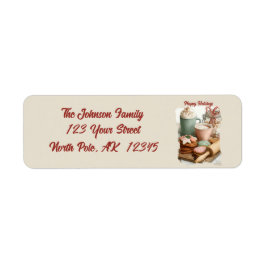 Cookies, Cocoa & Christmas Cheer Address ラベル