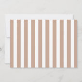 Cookies & Cocoa Photo Thank You Card 招待状 (裏面)