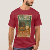  Cookies for Santa – 1985 Edition Tシャツ (正面)