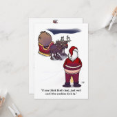 Cookies for Santa Flat Card カード (正面/裏面インサイチュ)