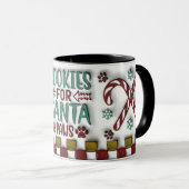 Cookies for Santa Paws Mug マグカップ (正面右)