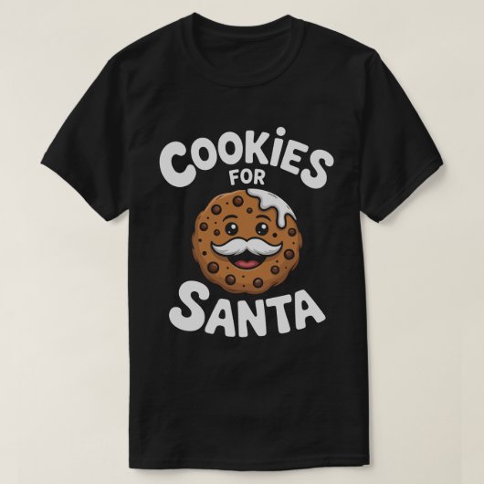 Cookies for Santa Tee Tシャツ (デザイン正面)