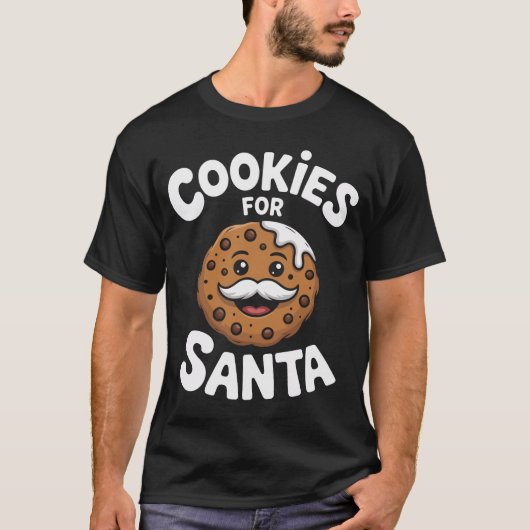 Cookies for Santa Tee Tシャツ (正面)