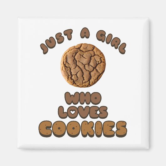 Cookies Magnetを愛する女の子 マグネット (正面)