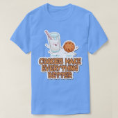 Cookies Make Everything Better Cookie Baking Baker Tシャツ (デザイン正面)