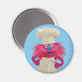 Cookie's Monster Food Truck | Gonger Posing マグネット (正面/裏面)