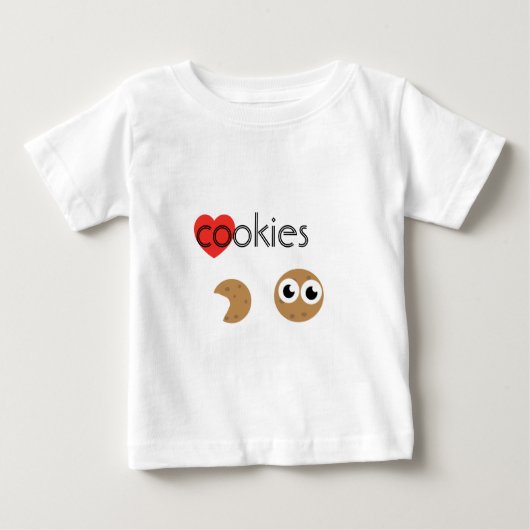Cookies shirt ベビーTシャツ (正面)
