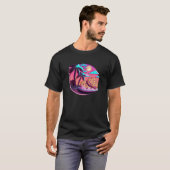 Cookies Synthwave 80s Retrowave Aesthetic Tシャツ (正面フル)