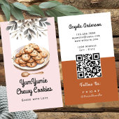 Cookies Trendy QR Code and Website 名刺