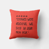 Cookies were delicious クッション (裏面)