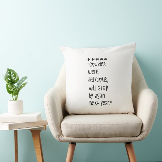 Cookies were delicious クッション (椅子)