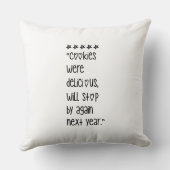 Cookies were delicious クッション (裏面)