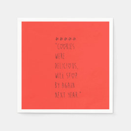 Cookies were delicious スタンダードカクテルナプキン