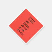 Cookies were delicious スタンダードカクテルナプキン (角)