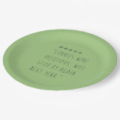 Cookies were delicious ペーパープレート (アングル)