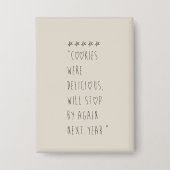 Cookies were delicious 缶バッジ (正面)