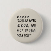 Cookies were delicious 缶バッジ (正面)