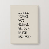 Cookies were delicious 缶バッジ (正面)