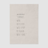 Cookies were delicious 薄葉紙 (正面)