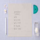 Cookies were delicious 薄葉紙 (クラフト)