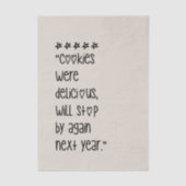 Cookies were delicious 薄葉紙 (正面)