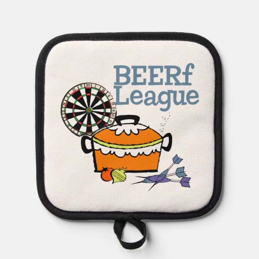 Cookin' with Darts Potholder 鍋敷き (正面)