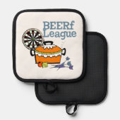 Cookin' with Darts Potholder 鍋敷き (正面/裏面)