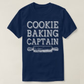 Cooking Baking Captain - Cooking Funny Tシャツ (デザイン正面)