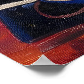 Cooking Cats Print  Whimsical Kitchen Cat ポスター (角)