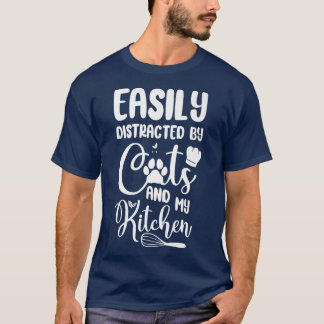 Cooking Cook Cat Kitchen Chef Tシャツ