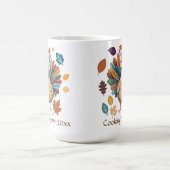 Cooking Crew Pilgrim Turkey Thanksgiving コーヒーマグカップ (中央)