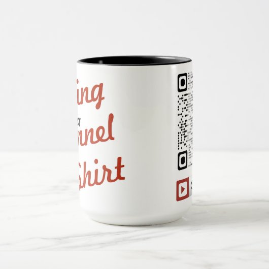 Cooking In A Flannel Shirt マグカップ (中央)