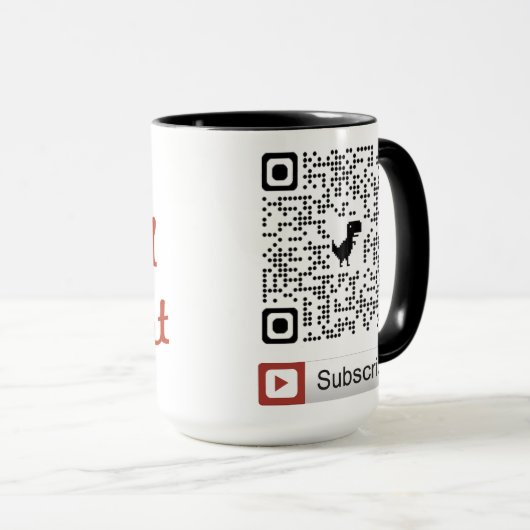 Cooking In A Flannel Shirt マグカップ (正面右)