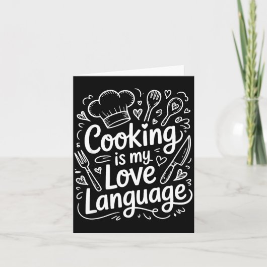 Cooking Is My Love Language, Culinary Chef And Kit カード (正面)