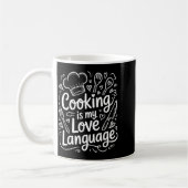 Cooking Is My Love Language, Culinary Chef And Kit コーヒーマグカップ (左)
