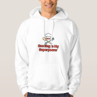 Cooking Is My Superpower – Cute Chef Life Design パーカ