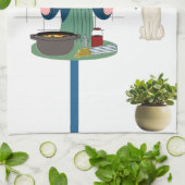 Cooking Singing キッチンタオル (折り畳み)