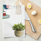 Cooking Singing キッチンタオル (四つ折り)