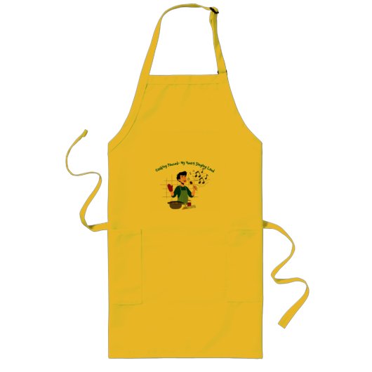 Cooking Singing ロングエプロン (正面)