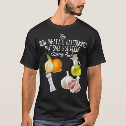 Cooking Starter Pack For Cook Chef Kitchen pastrie Tシャツ (正面)