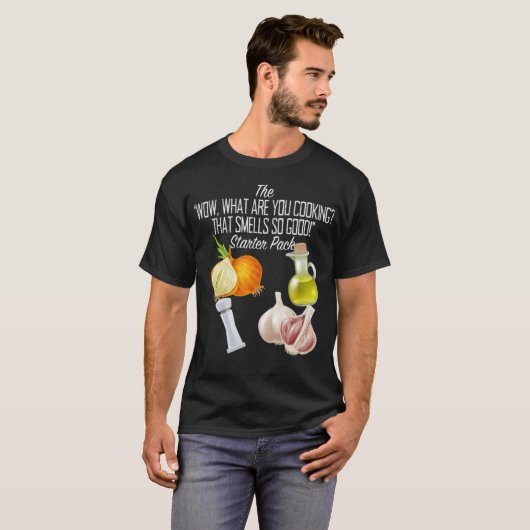 Cooking Starter Pack For Cook Chef Kitchen pastrie Tシャツ (正面フル)